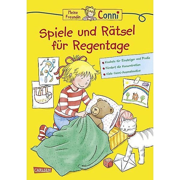 Spiele und Rätsel für Regentage / Conni Gelbe Reihe Bd.32, Hanna Sörensen