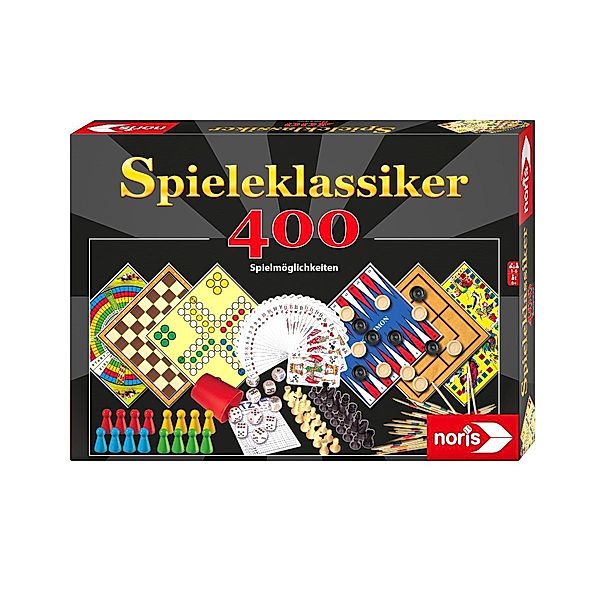 Noris Spiele Spieleklassiker - 400 Spielmöglichkeiten (Spielesammlung)