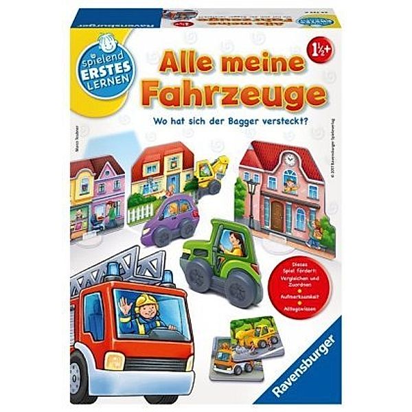 Ravensburger Verlag Spielend Erstes Lernen – Alle meine Fahrzeuge