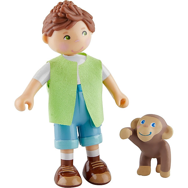 HABA Spielfigur LITTLE FRIENDS – JULIAN & AFFE in bunt