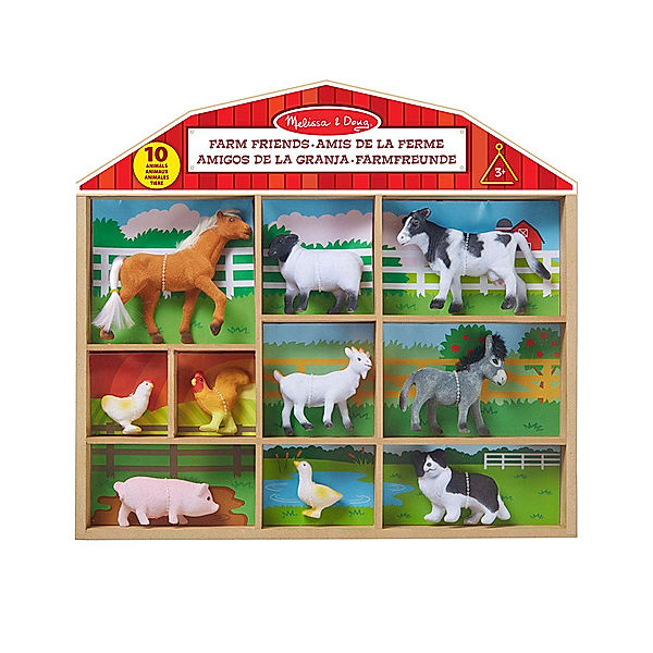 Melissa & Doug Spielfiguren FARM FREUNDE