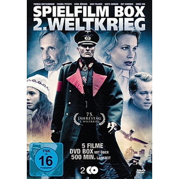 Spielfilm Box 2. Weltkrieg, Curd Jürgens, Franka Potente, Thomas Kretschmann, +++