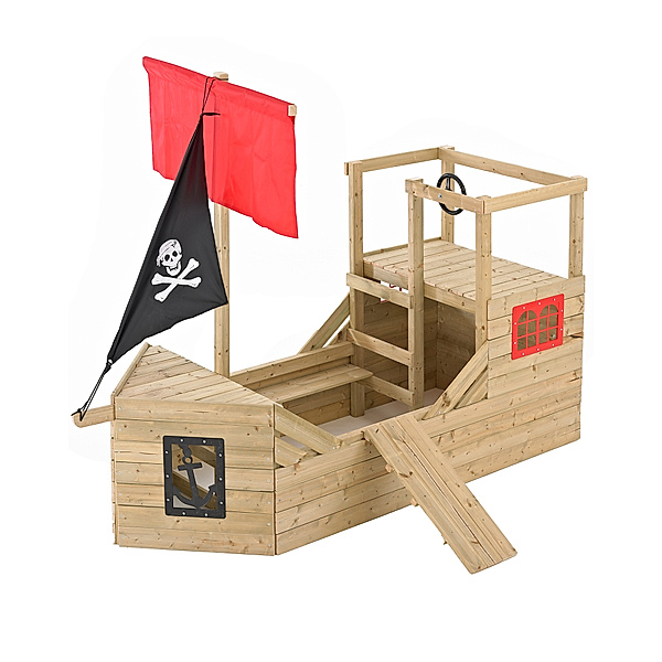 TP Toys Spielhaus Piratenschiff GALLEON