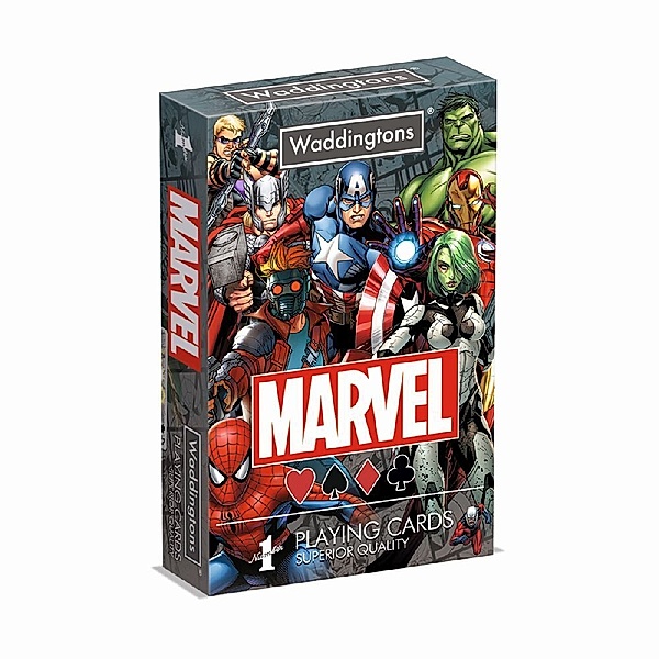 Winning Moves Spielkarten Marvel Universe