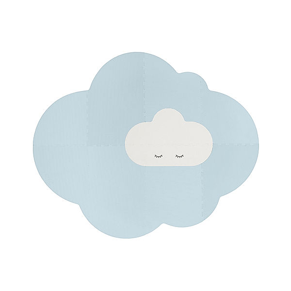 Quut Spielmatte HEAD IN THE CLOUDS L (175x145 cm) in dusty blue