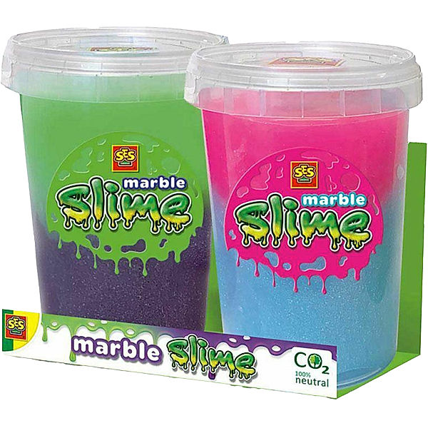 SES Creative Spielschleim-Set MARBLE SLIME 2-teilig