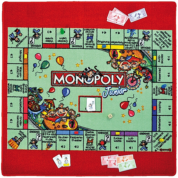 Spielteppich Monopoly Junior