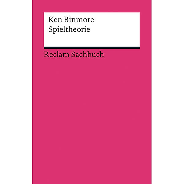 Spieltheorie, Ken Binmore