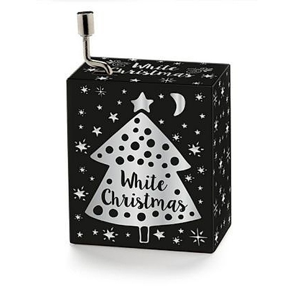 Spieluhr Silber White Christmas