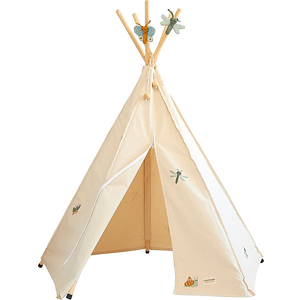 Roommate Spielzelt HIPPIE TIPI - BABY BUGS aus Stoff in natur