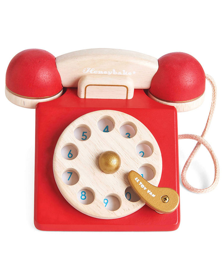 Spielzeug-Telefon VINTAGE in rot kaufen | tausendkind.at