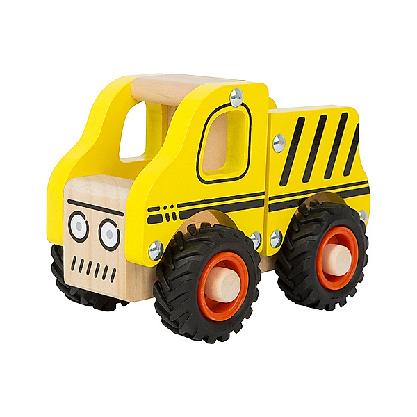 small foot® Spielzeugauto BAUFAHRZEUG aus Holz