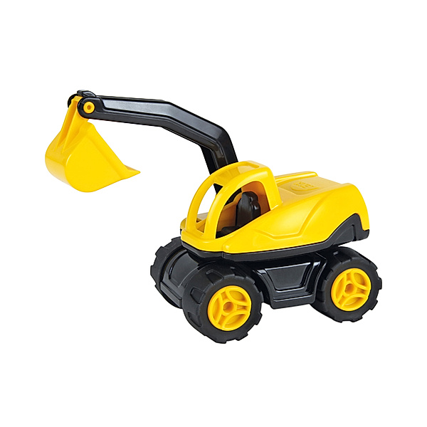 LENA® Spielzeugauto WORKIES - BAGGER in gelb/schwarz