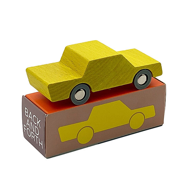 waytoplay© Spielzeugauto YELLOW aus Holz