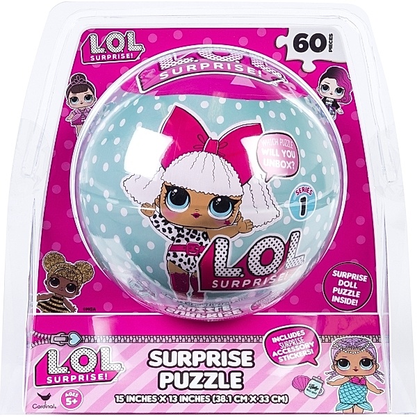 Spin Master Spin Master L.O.L. Doll Sphere Tin Puzzle 60 Teile