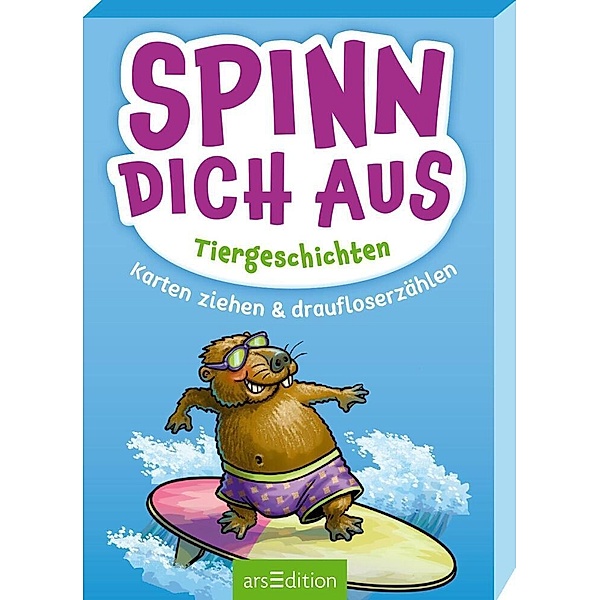 ars edition Spinn dich aus - Tiergeschichten, Jens Schumacher, Maja Simunic