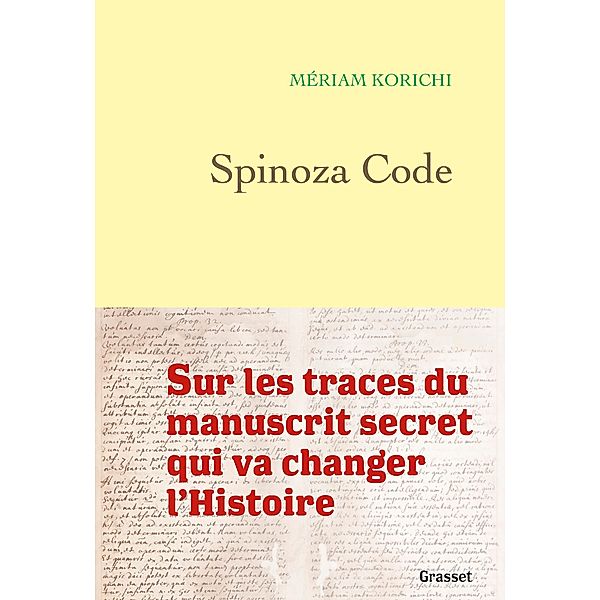 Spinoza Code / essai français, Mériam Korichi