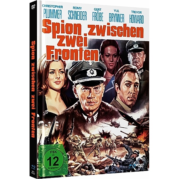 Spion zwischen zwei Fronten Limited Mediabook, Romy Schneider, Gert Fröbe, Yul Brynner