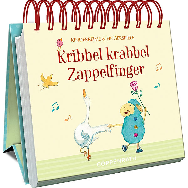 Spiralaufstellbuch / Kribbel krabbel Zappelfinger