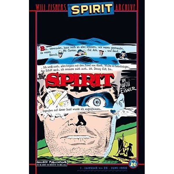 Spirit - 1. Januar - 25. Juni 1950, Vorzugsausgabe, Will Eisner