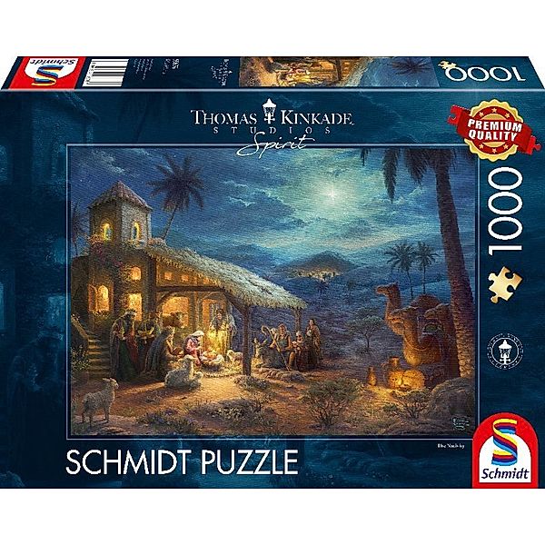 SCHMIDT SPIELE Spirit, Die Geburt (Puzzle), Thomas Kinkade