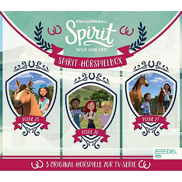 Spirit - Hörspiel-Box.Tl.25-27,3 Audio-CD, Spirit