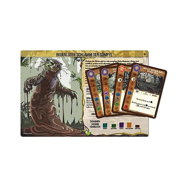 Pegasus Spiele Spirit Island: Bodenloser Schlamm der Sümpfe (Mini-Eweiterung)