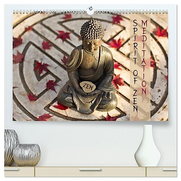 SPIRIT OF ZEN Meditation (hochwertiger Premium Wandkalender 2025 DIN A2 quer), Kunstdruck in Hochglanz, Calvendo, Markus Wuchenauer - Pixelrohkost