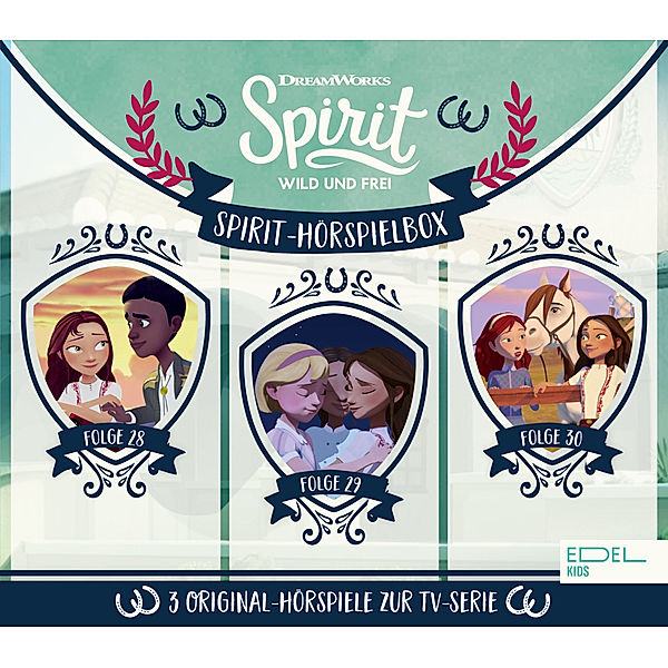 Spirit, wild und frei - 28-30 - Spirit, wild und frei,3 Audio-CD, Spirit