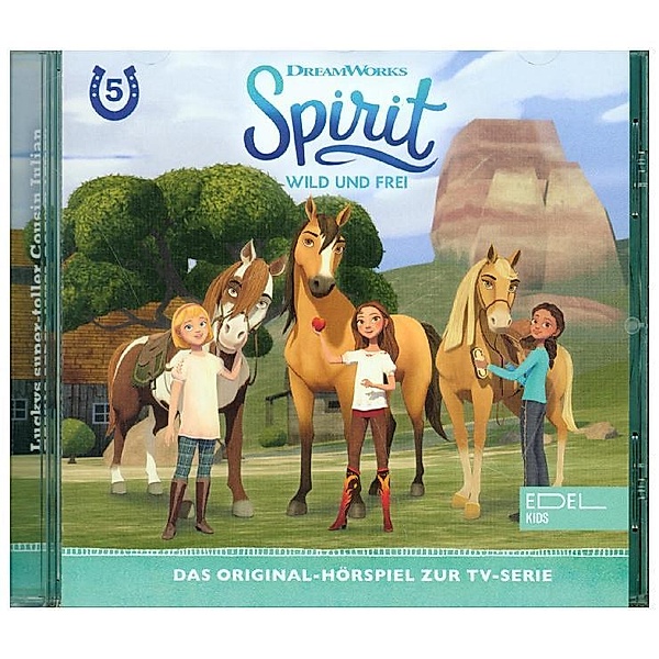 Spirit, wild und frei - Luckys super-toller Cousin Julian,1 Audio-CD, Spirit