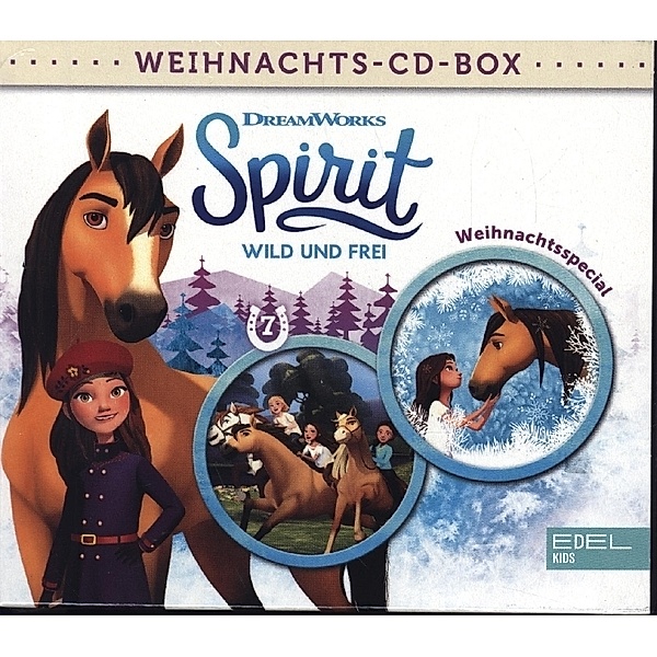 Spirit, wild und frei - Spirit-Weihnachts-CD-Box,2 Audio-CD, Spirit