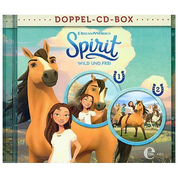 Spirit, wild und frei - Spirit, wild und frei - Doppel-Box,2 Audio-CD, Spirit