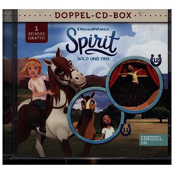 Spirit, wild und frei - Spirit, wild und frei - Doppel-Box,2 Audio-CD, Spirit