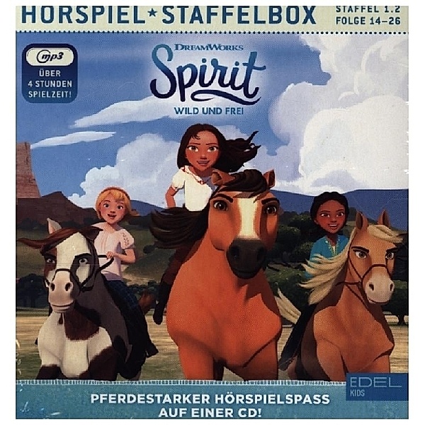 Spirit, wild und frei - Staffelbox.Box.1.2,1 MP3-CD, Spirit