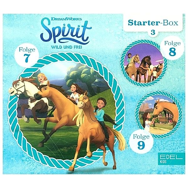 Spirit, wild und frei - Starter-Box.Box.3,3 Audio-CD, Spirit
