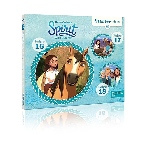 Spirit, wild und frei - Starter-Box.Box.6,3 Audio-CD, Spirit