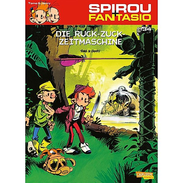 Spirou und Fantasio 34: Die Ruck-Zuck-Zeitmaschine / Spirou & Fantasio Bd.34, Janry, Tome