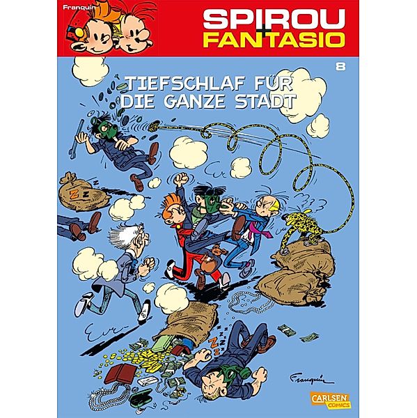 Spirou und Fantasio 8: Tiefschlaf für die ganze Stadt / Spirou & Fantasio Bd.8, André Franquin