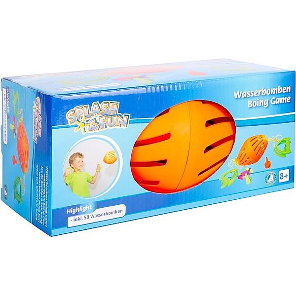 Splash & Fun Wasserbomben Boing Game, inklusive 50 Wasserbomben