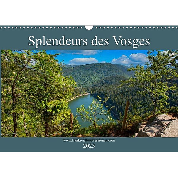 Splendeurs des Vosges (Calendrier mural 2023 DIN A3 horizontal), Tanja Midgardson