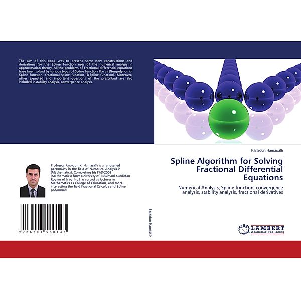 Spline Algorithm for Solving Fractional Differential Equations, Faraidun Hamasalh
