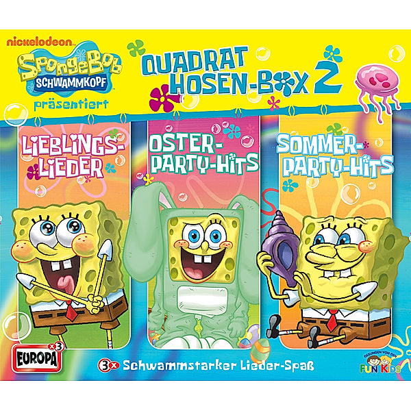 Sponge Bob präsentiert:Quadrathosen-Box 2, Fun Kids