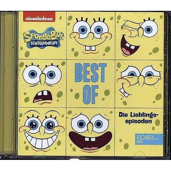 SpongeBob-Best of-Hörspiel zur TV-Serie,1 Audio-CD, SpongeBob Schwammkopf