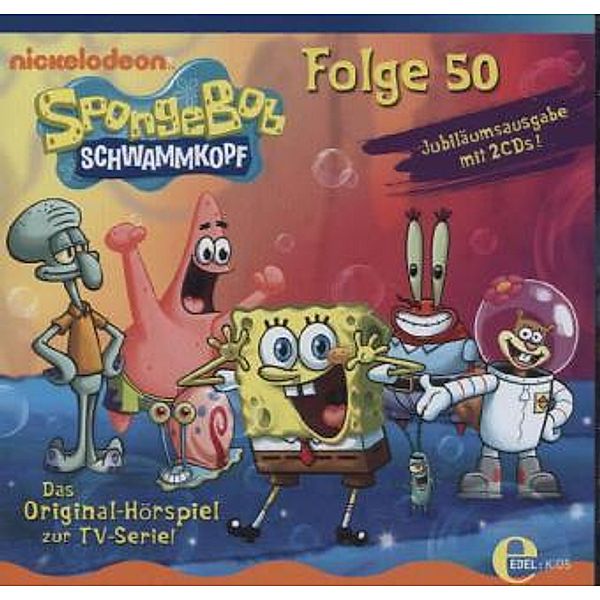 SpongeBob Schwammkopf, 2 Audio-CDs (Jubiläumsausgabe), Spongebob Schwammkopf