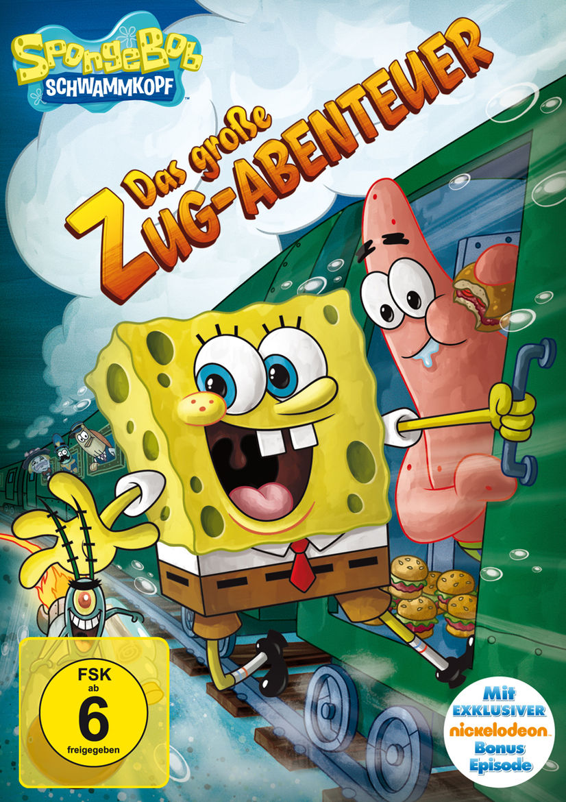 SpongeBob Schwammkopf - Das grosse Zug-Abenteuer DVD | Weltbild.ch