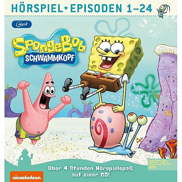 SpongeBob Schwammkopf.Staffelbox.1,1 MP3-CD, SpongeBob Schwammkopf