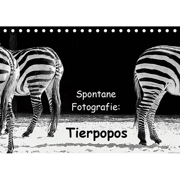 Spontane Fotografie: Tierpopos (Tischkalender 2021 DIN A5 quer), Melanie Münchow-Peth