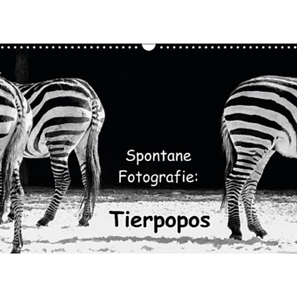 Spontane Fotografie: Tierpopos (Wandkalender 2015 DIN A3 quer), Melanie Münchow-Peth