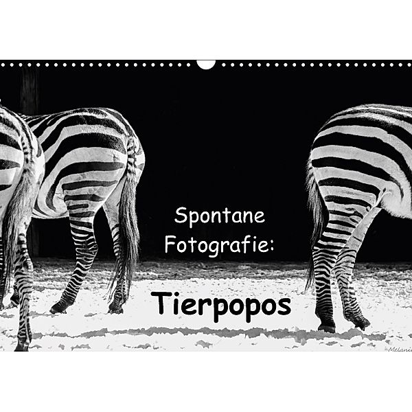Spontane Fotografie: Tierpopos (Wandkalender 2018 DIN A3 quer), Melanie Münchow-Peth