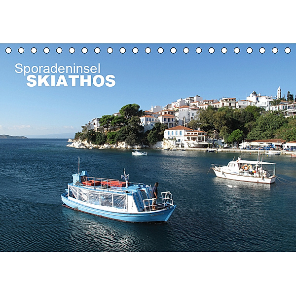 Sporadeninsel Skiathos (Tischkalender 2019 DIN A5 quer), Nicolas Pabst